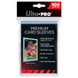 ULTRA PRO Premium Card Sleeves Platinum Clear 66 x 94mm 100ct