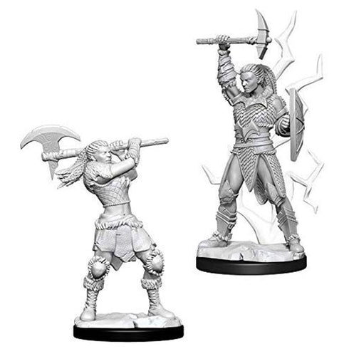 D&D Nolzurs Marvelous Unpainted Miniatures Female Goliath Barbarian