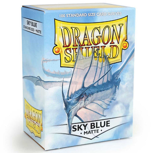 Dragon Shield Standard 100ct Sky Blue MATTE 63x88mm Sleeves