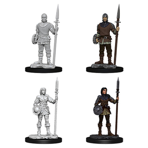 WizKids Deep Cuts Unpainted Miniatures Guards