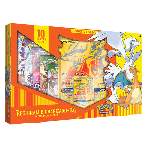 POKEMON Reshiram & Charizard GX Premium Collection