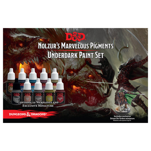 D&D Nolzurs Marvelous Pigments Underdark Paint Set