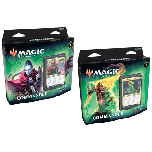 Magic Zendikar Rising Commander Theme Decks (Pair) MTG