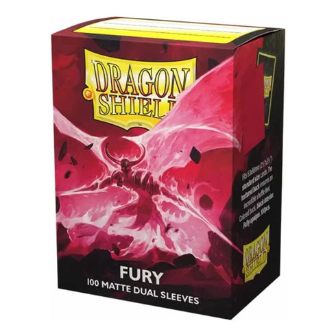 Dragon Shield 100ct Standard Size Dual Matte Fury Sleeves