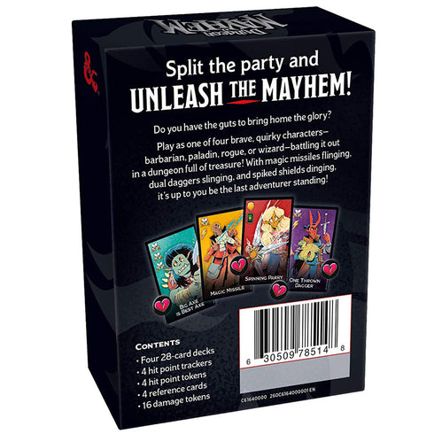 D&D Dungeon Mayhem Card Game