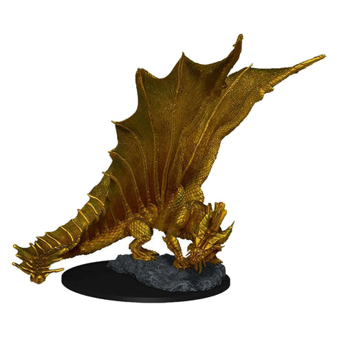 D&D Nolzurs Marvelous Unpainted Miniatures Young Gold Dragon