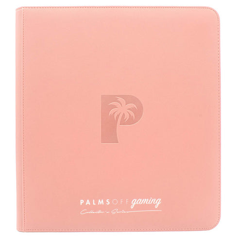 Collector's Series 12 Pocket Zip Trading Card Binder - PINK