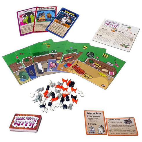 Here, Kitty, Kitty! Board Game