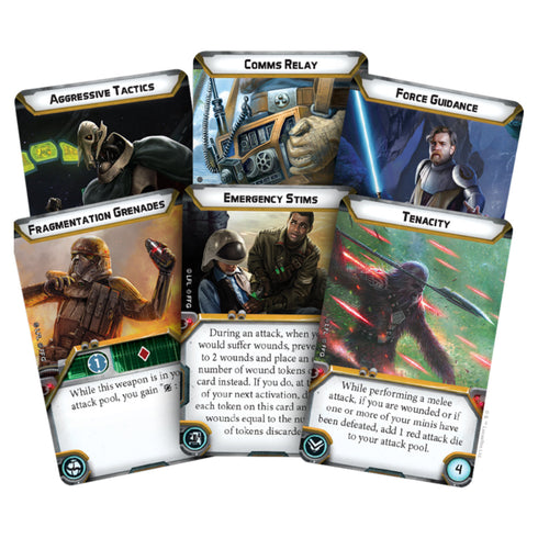 Star Wars Legion Upgrade Card Pack