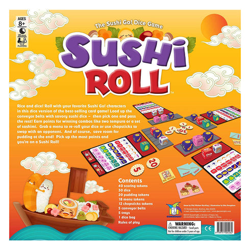 SUSHI ROLL SUSHI GO DICE GAME