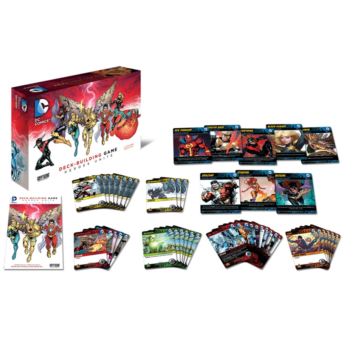 Dc Comics Deck Building Game Heroes Unite Gameology Product