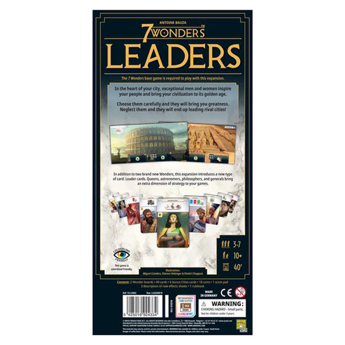 7 Wonders New Edition Leaders