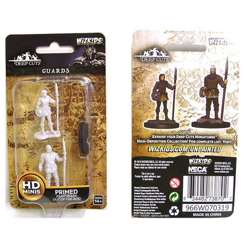 WizKids Deep Cuts Unpainted Miniatures Guards