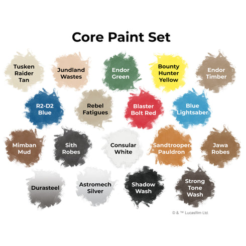 Star Wars Legion Core Paint Set