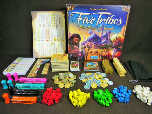 Five Tribes board game. New & sold sealed.