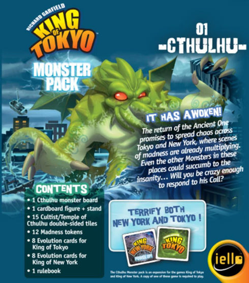 King of Tokyo: Cthulhu Monster Pack