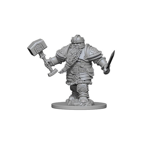 D&D Nolzurs Marvelous Unpainted Miniatures Dwarf Male Fighter