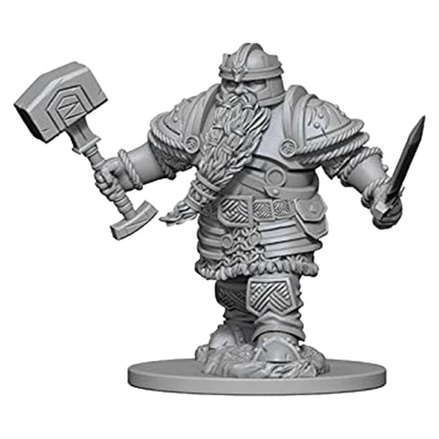 D&D Premium Figures Dwarf Male Fighter