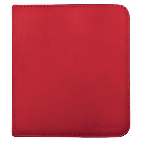 ULTRA PRO Binder 12 pocket Zippered PRO Binder Red