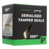 Serialised Tamper Seals - 100pc Box