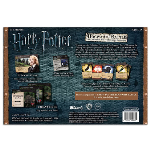 Harry Potter Hogwarts Battle the Monster Box of Monsters Expansion