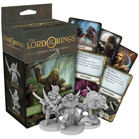 The Lord of the Rings Journeys in Middle Earth Villains of Eriador Figure Pack