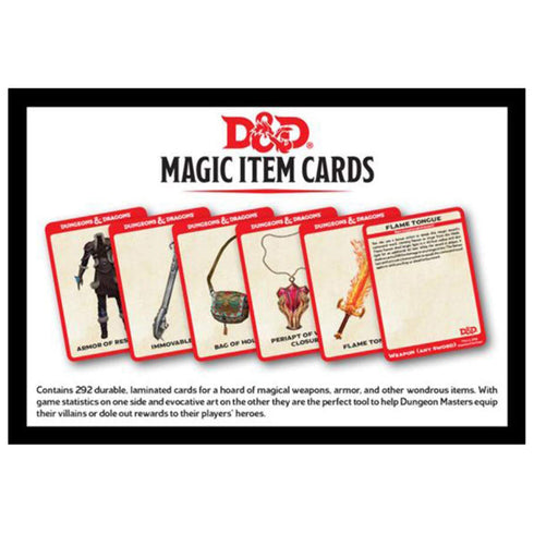 D&D Magic Item Cards