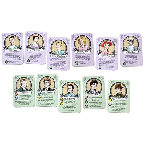 Marrying Mr Darcy Emma Expansion Card game