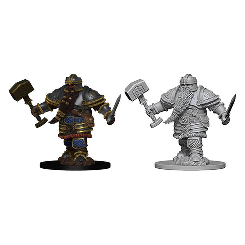 D&D Premium Figures Dwarf Male Fighter