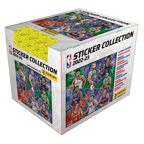 PANINI NBA 2022/2023 – Stickers and Card Collection Display