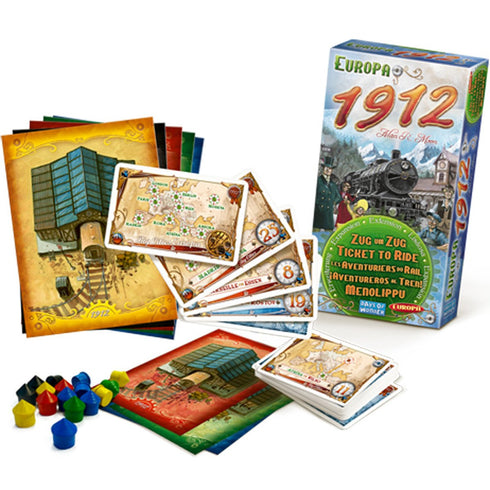 Ticket to Ride Europa 1912 Expansion