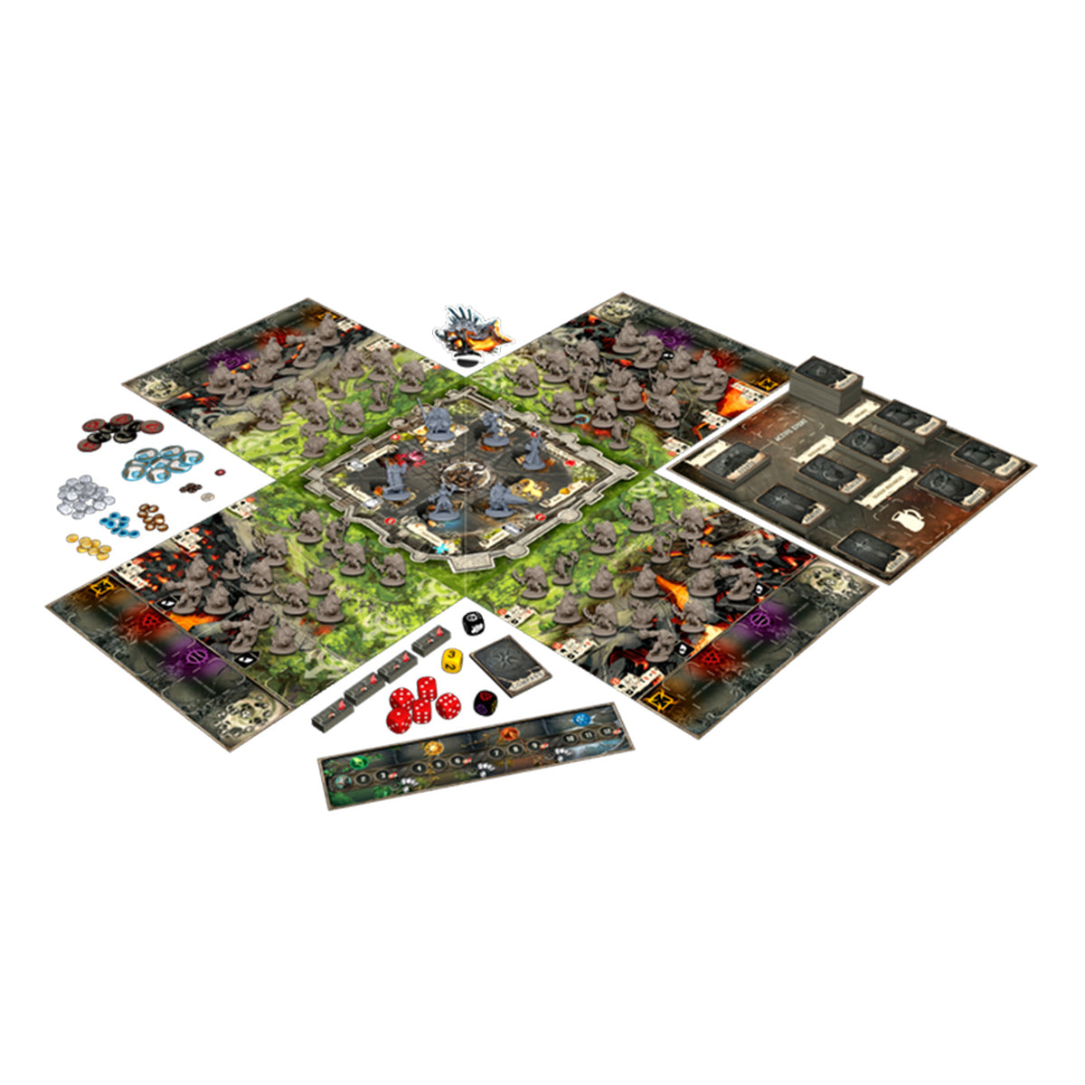 B-Sieged - Sons of the Abyss Board Game – Gameology product