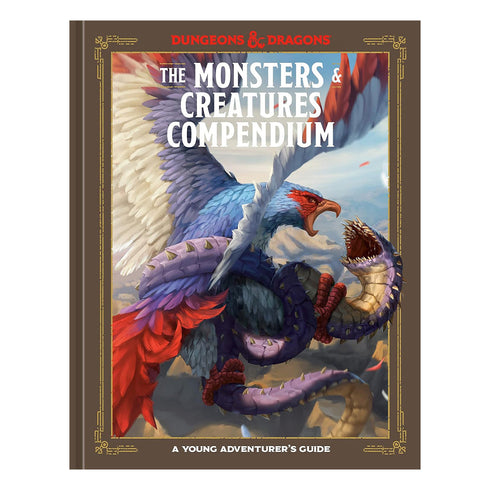 D&D Dungeons and Dragons: The Monsters & Creatures Compendium A Young Adventurer's Guide