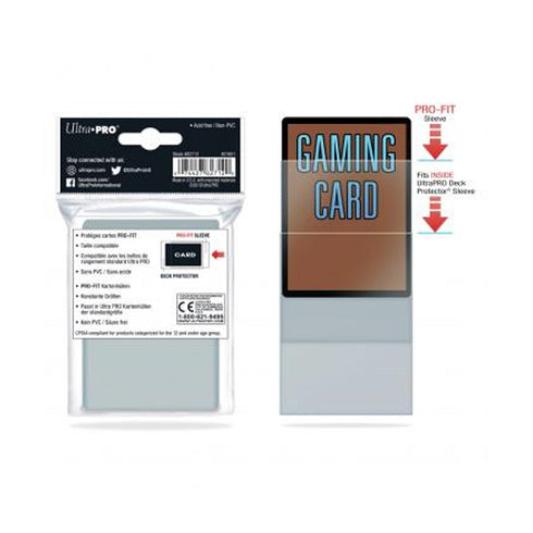 ULTRA PRO Card Sleeves Pro-Fit Standard 64 x 89 100ct