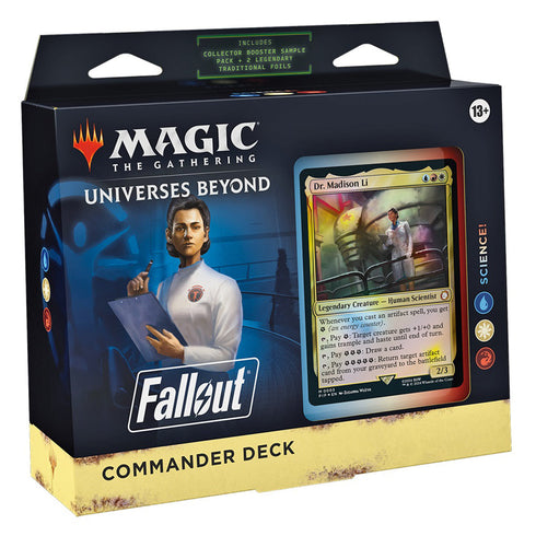 Magic Fallout Commander Decks (Set of 4)