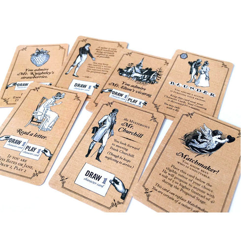 Marrying Mr Darcy Emma Expansion Card game