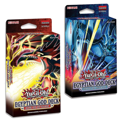 Egyptian Gods Decks 1st Edition (Pair) YuGiOh