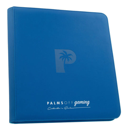 Collector's Series 12 Pocket Zip Trading Card Binder - BLUE