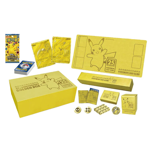 Pokemon 25th Anniversary Golden Box Japanese