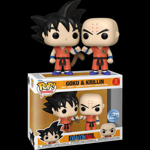 Dragon Ball Z - Goku and Krillin Pop! Vinyl 2-Pack