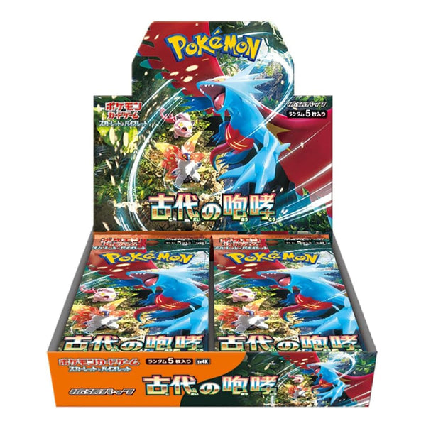 Pokemon Scarlet & Violet SV4K Ancient Roar Booster Box Japanese – Gameology