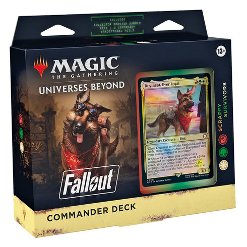 Magic Fallout Commander Decks (Set of 4)