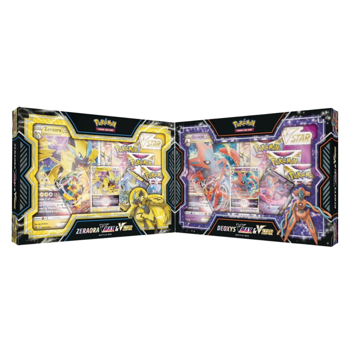 Deoxys/Zeraora VMAX & VSTAR Battle Box [Set of 2] - Miscellaneous