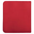 ULTRA PRO Binder 12 pocket Zippered PRO Binder Red