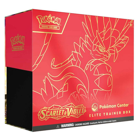 Scarlet & Violet Koraidon/Miraidon Pokemon Center Elite Trainer Box (Pair) Pokemon TCG