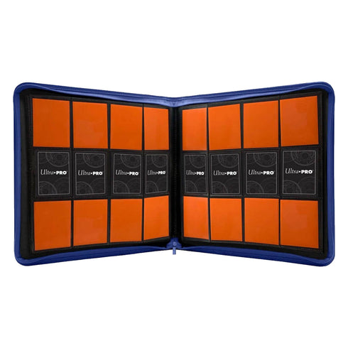 ULTRA PRO Binder 12 pocket Zippered PRO Binder Blue