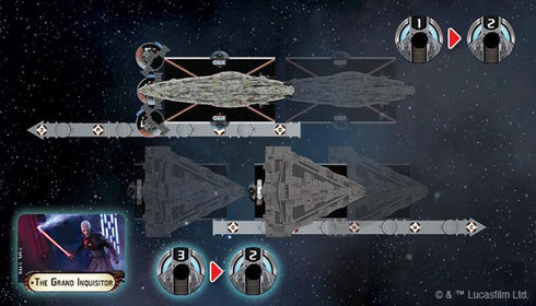 Star Wars Armada Imperial Light Carrier Pack