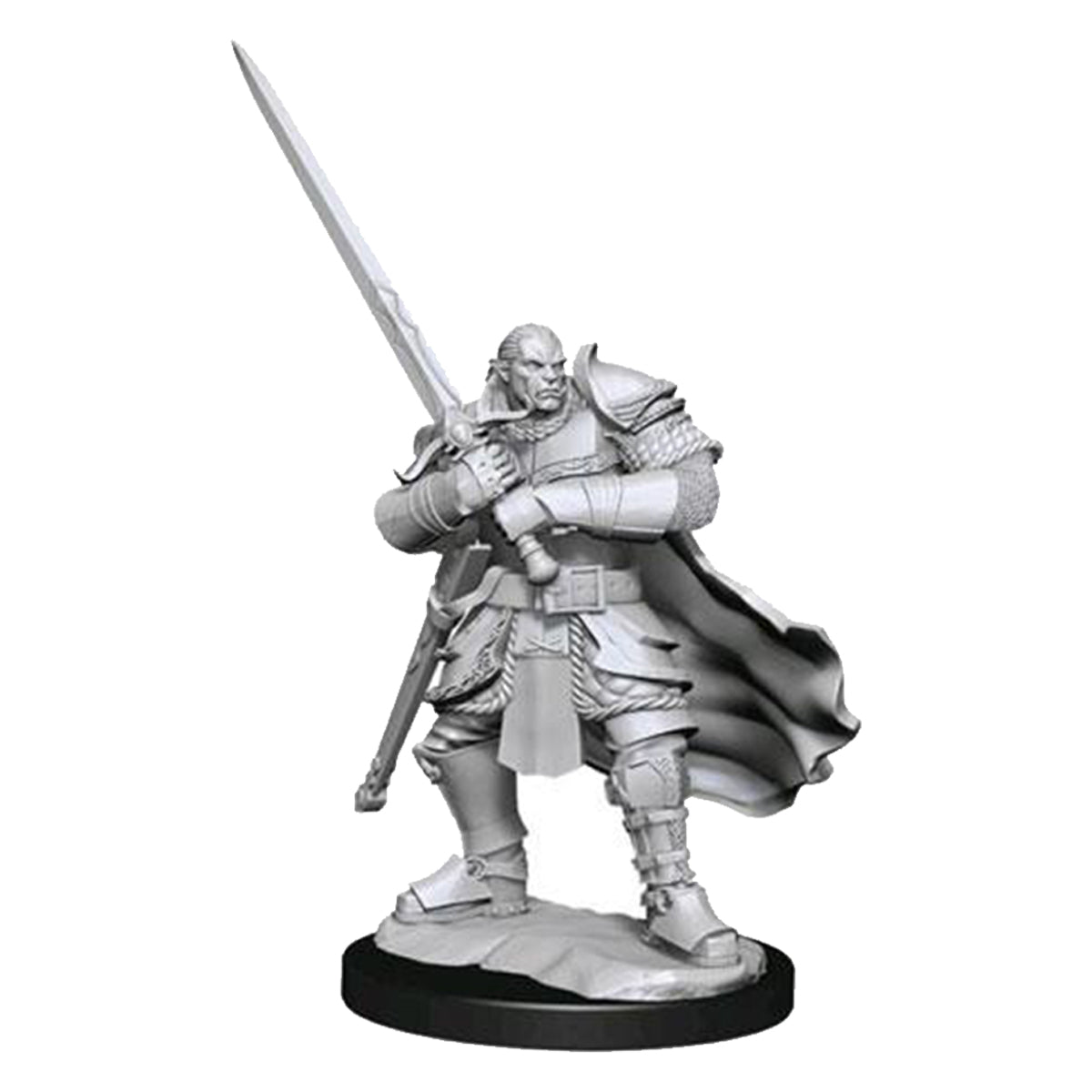 D&D Nolzurs Marvelous Unpainted Miniatures Half Orc Paladin Male ...