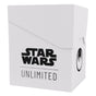 Gamegenic Star Wars Unlimited Soft Crate Deck Box - White/Black