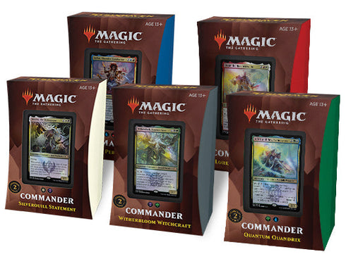 Magic Strixhaven School of Mages Commander Decks (Set of 5) MTG